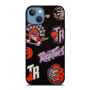 TORONTO RAPTORS LOGO COLLAGE iPhone 13 Case