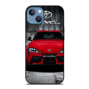 TOYOTA SUPRA RED CAR iPhone 13 Case