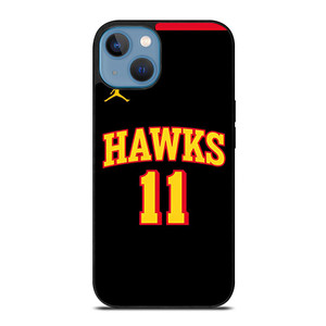 TRAE YOUNG ATLANTA HAWKS BLACK iPhone 13 Case TRAE YOUNG ATLANTA HAWKS BLACK iPhone 13 Case