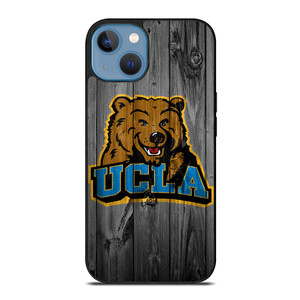 UCLA BRUINS FOOTBALL WOODEN LOGO iPhone 13 Case UCLA BRUINS FOOTBALL WOODEN LOGO iPhone 13 Case