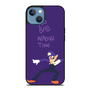 WALUIGI TIME TOO BAD iPhone 13 Case WALUIGI TIME TOO BAD iPhone 13 Case