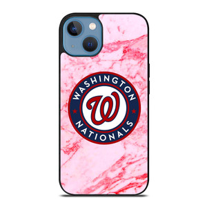 WASHINGTON NATIONALS PINK MARBLE iPhone 13 Case WASHINGTON NATIONALS PINK MARBLE iPhone 13 Case
