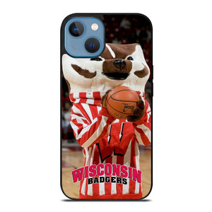 WISCONSIN BADGER MASCOT 2 iPhone 13 Case WISCONSIN BADGER MASCOT 2 iPhone 13 Case