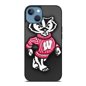 WISCONSIN BADGERS FOOTBALL MASCOT iPhone 13 Case WISCONSIN BADGERS FOOTBALL MASCOT iPhone 13 Case
