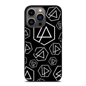 LINKIN PARK ROCK BAND LOGO PATTERN iPhone 13 Pro Case LINKIN PARK ROCK BAND LOGO PATTERN iPhone 13 Pro Case