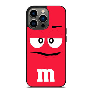 M&M RED iPhone 13 Pro Case
