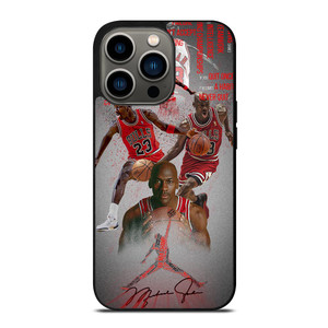 MICHAEL JORDAN BULLS QUOTE iPhone 13 Pro Case