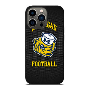 MICHIGAN WOLVERINES FOOTBALL MASCOT iPhone 13 Pro Case MICHIGAN WOLVERINES FOOTBALL MASCOT iPhone 13 Pro Case
