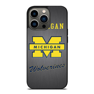 MICHIGAN WOLVERINES LOGO iPhone 13 Pro Case