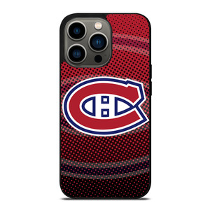 MONTREAL CANADIENS HALFTONE LOGO iPhone 13 Pro Case MONTREAL CANADIENS HALFTONE LOGO iPhone 13 Pro Case