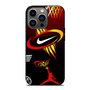 NIKE AIR JORDAN BASKETBALL ART iPhone 13 Pro Case