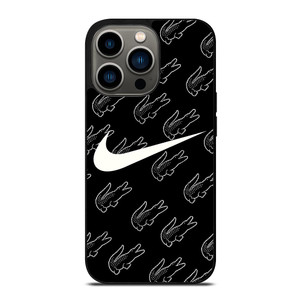 NIKE X LACOSTE PATTERN iPhone 13 Pro Case NIKE X LACOSTE PATTERN iPhone 13 Pro Case