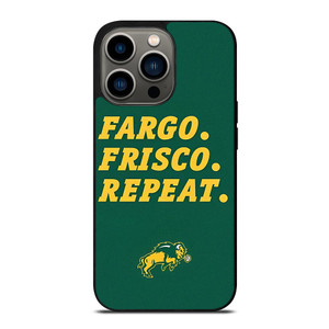 NORTH DAKOTA BISON PRIDE FOOTBALL NDSU iPhone 13 Pro Case