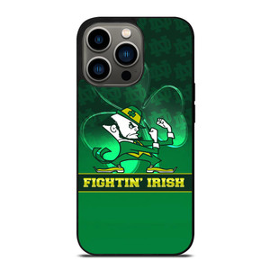 NOTRE DAME IRISH GREEN WALL iPhone 13 Pro Case NOTRE DAME IRISH GREEN WALL iPhone 13 Pro Case
