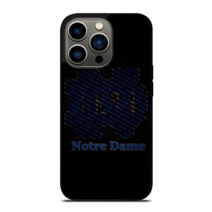 NOTRE DAME IRISH LOGO PATTERN iPhone 13 Pro Case