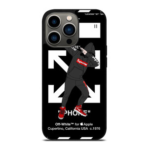 OFF WHITE DAB SUPREME iPhone 13 Pro Case OFF WHITE DAB SUPREME iPhone 13 Pro Case
