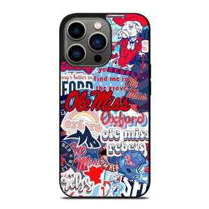 OLE MISS BASEBALL COLLAGE iPhone 13 Pro Case OLE MISS BASEBALL COLLAGE iPhone 13 Pro Case