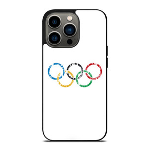 OLYMPIC RINGS LOGO BRUSHED iPhone 13 Pro Case