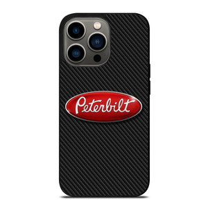 PETERBILT TRUCK LOGO CARBON iPhone 13 Pro Case