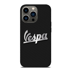 PIAGGIO VESPA METAL CARBON LOGO iPhone 13 Pro Case PIAGGIO VESPA METAL CARBON LOGO iPhone 13 Pro Case