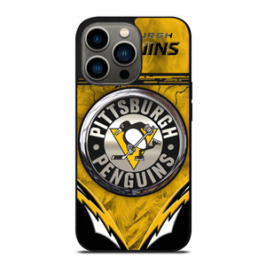 PITTSBURGH PENGUINS METAL NHL iPhone 13 Pro Case