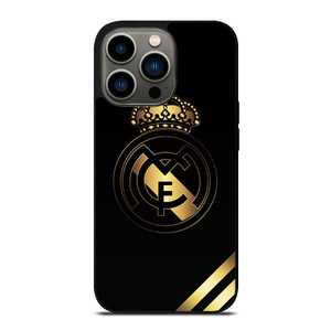 REAL MADRID FC NEW GOLD LOGO iPhone 13 Pro Case
