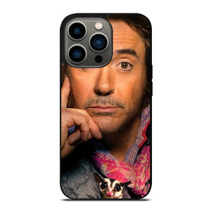 ROBERT DOWNEY JR FACE DOLITTLE MOVIES iPhone 13 Pro Case