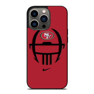 SAN FRANCISCO 49ERS HELMET iPhone 13 Pro Case SAN FRANCISCO 49ERS HELMET iPhone 13 Pro Case