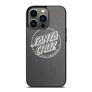 SANTA CRUZ SKATEBOARD LOGO ASPHALT iPhone 13 Pro Case