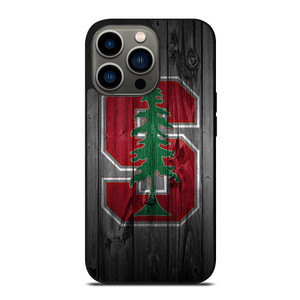 STANFORD CARDINAL WOODEN LOGO iPhone 13 Pro Case STANFORD CARDINAL WOODEN LOGO iPhone 13 Pro Case