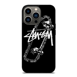 STUSSY SKATEBOARD ART iPhone 13 Pro Case STUSSY SKATEBOARD ART iPhone 13 Pro Case