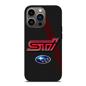 SUBARU STI CARBON LOGO iPhone 13 Pro Case SUBARU STI CARBON LOGO iPhone 13 Pro Case