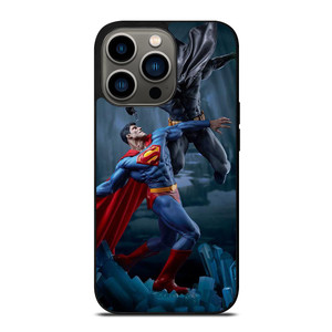 SUPERMAN VS BATMAN SUPERHERO DC iPhone 13 Pro Case SUPERMAN VS BATMAN SUPERHERO DC iPhone 13 Pro Case