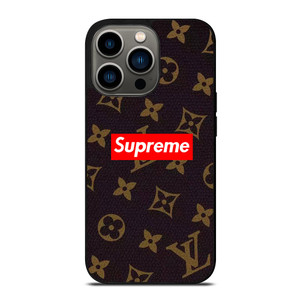 SUPREME BROWN iPhone 13 Pro Case