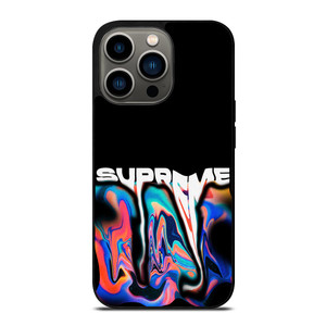 SUPREME RAINBOW MELT EFFECT iPhone 13 Pro Case SUPREME RAINBOW MELT EFFECT iPhone 13 Pro Case