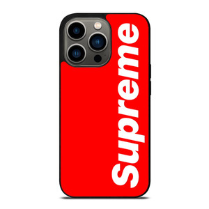 SUPREME RED LOGO iPhone 13 Pro Case