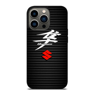 SUZUKI HAYABUSA CARBON LOGO iPhone 13 Pro Case SUZUKI HAYABUSA CARBON LOGO iPhone 13 Pro Case