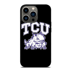 TCU HORNED FROGS FOOTBALL LOGO iPhone 13 Pro Case TCU HORNED FROGS FOOTBALL LOGO iPhone 13 Pro Case