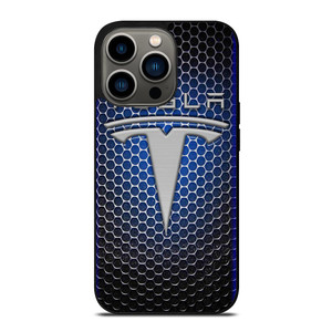 TESLA METAL LOGO iPhone 13 Pro Case