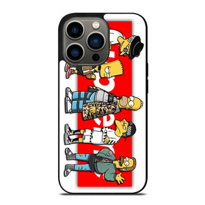 THE SIMPSONS SUPREME HYPEBEAST iPhone 13 Pro Case THE SIMPSONS SUPREME HYPEBEAST iPhone 13 Pro Case