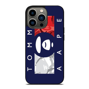 TOMMY HILFIGER BAPE CAMO LOGO iPhone 13 Pro Case TOMMY HILFIGER BAPE CAMO LOGO iPhone 13 Pro Case