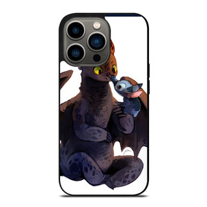 TOOTHLESS AND STITCH CARTOON 2 iPhone 13 Pro Case