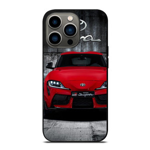 TOYOTA SUPRA RED CAR iPhone 13 Pro Case