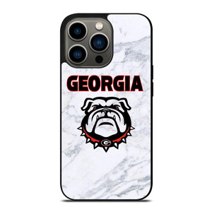 UGA GEORGIA BULLDOGS MARBLE LOGO iPhone 13 Pro Case UGA GEORGIA BULLDOGS MARBLE LOGO iPhone 13 Pro Case