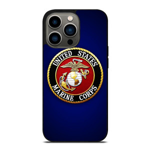 UNITED STATES MARINE CORPS BADGE iPhone 13 Pro Case UNITED STATES MARINE CORPS BADGE iPhone 13 Pro Case