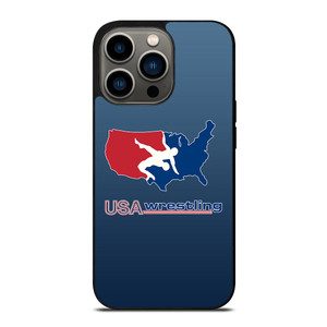 USA WRESTLING SYMBOL iPhone 13 Pro Case USA WRESTLING SYMBOL iPhone 13 Pro Case