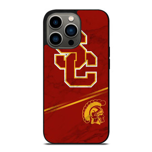 USC TROJANS RUSTY MARBLE iPhone 13 Pro Case