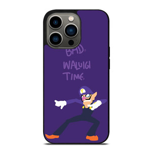 WALUIGI TIME TOO BAD iPhone 13 Pro Case WALUIGI TIME TOO BAD iPhone 13 Pro Case