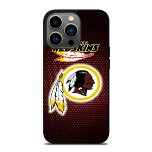 WASHINGTON REDSKINS METAL LOGO iPhone 13 Pro Case