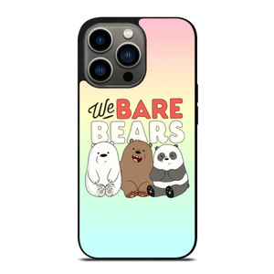 WE BARE BEARS COLORFUL iPhone 13 Pro Case WE BARE BEARS COLORFUL iPhone 13 Pro Case